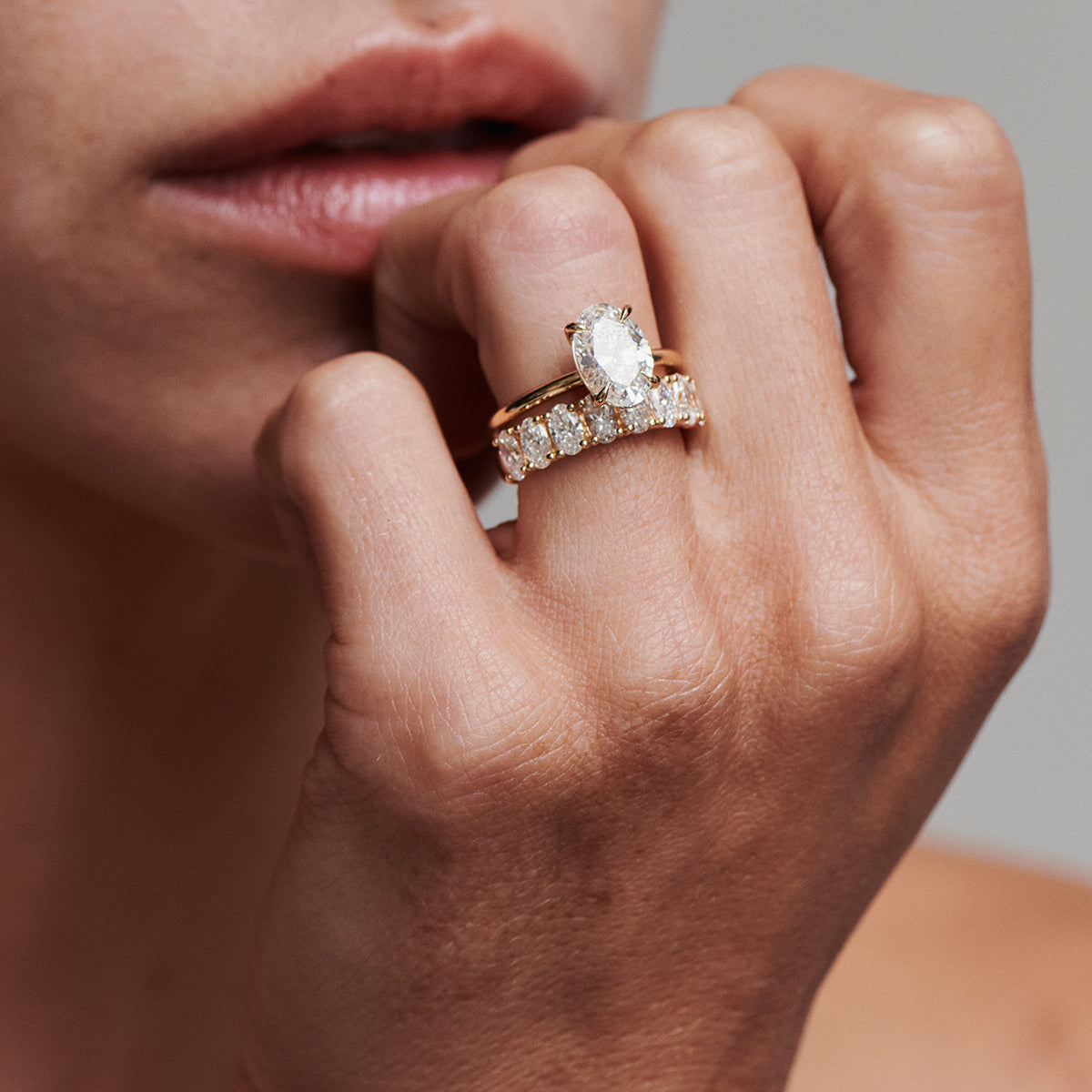 2ct Diamond and Camille Diamond Band