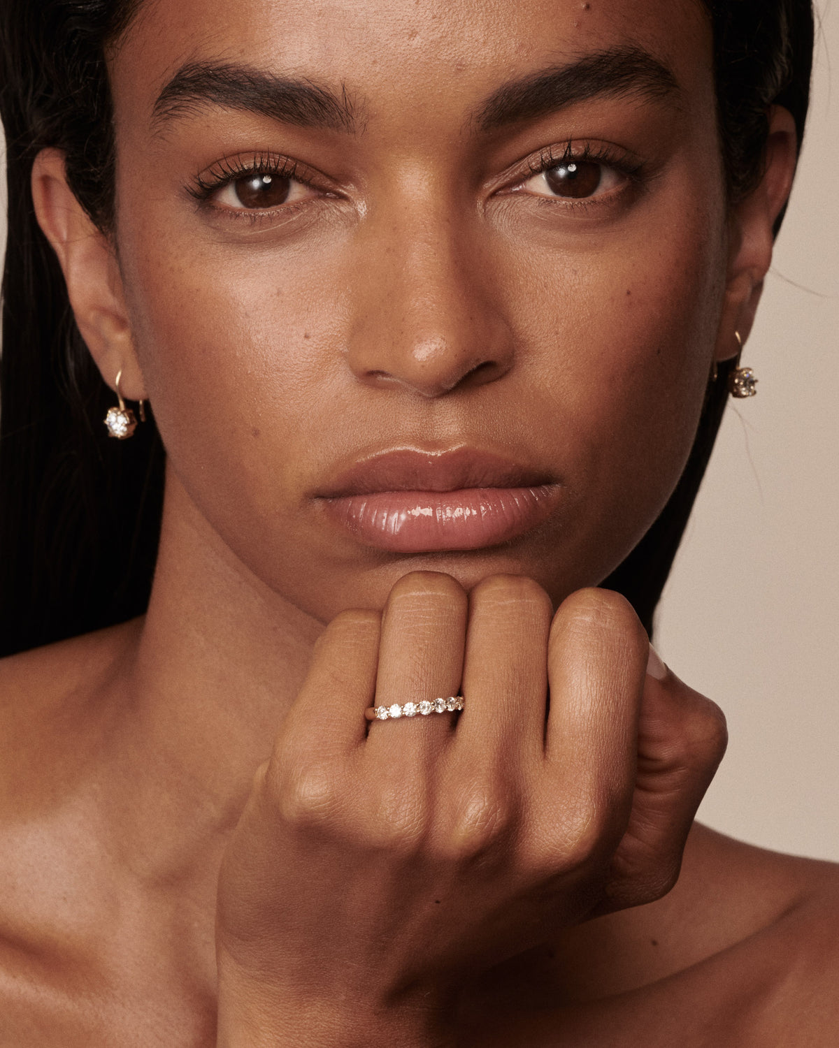 Arraya Ring | Round Diamond Infinity Ring