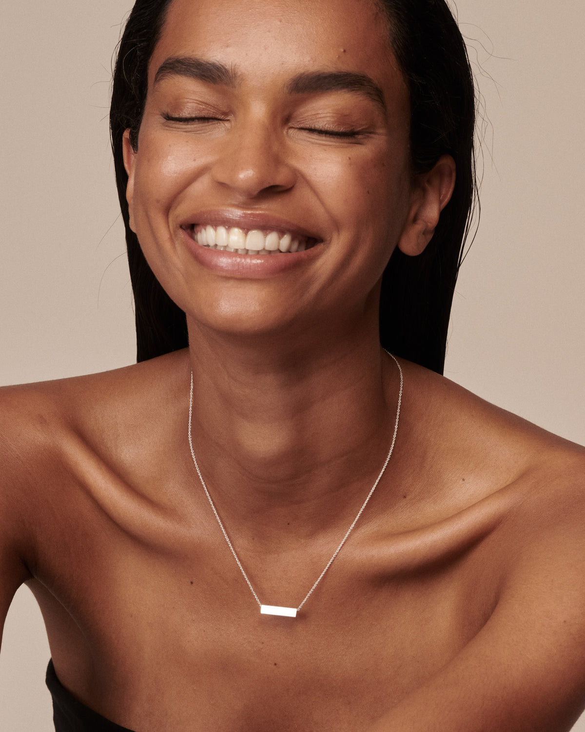 Plate Necklace | With Optional Engraving