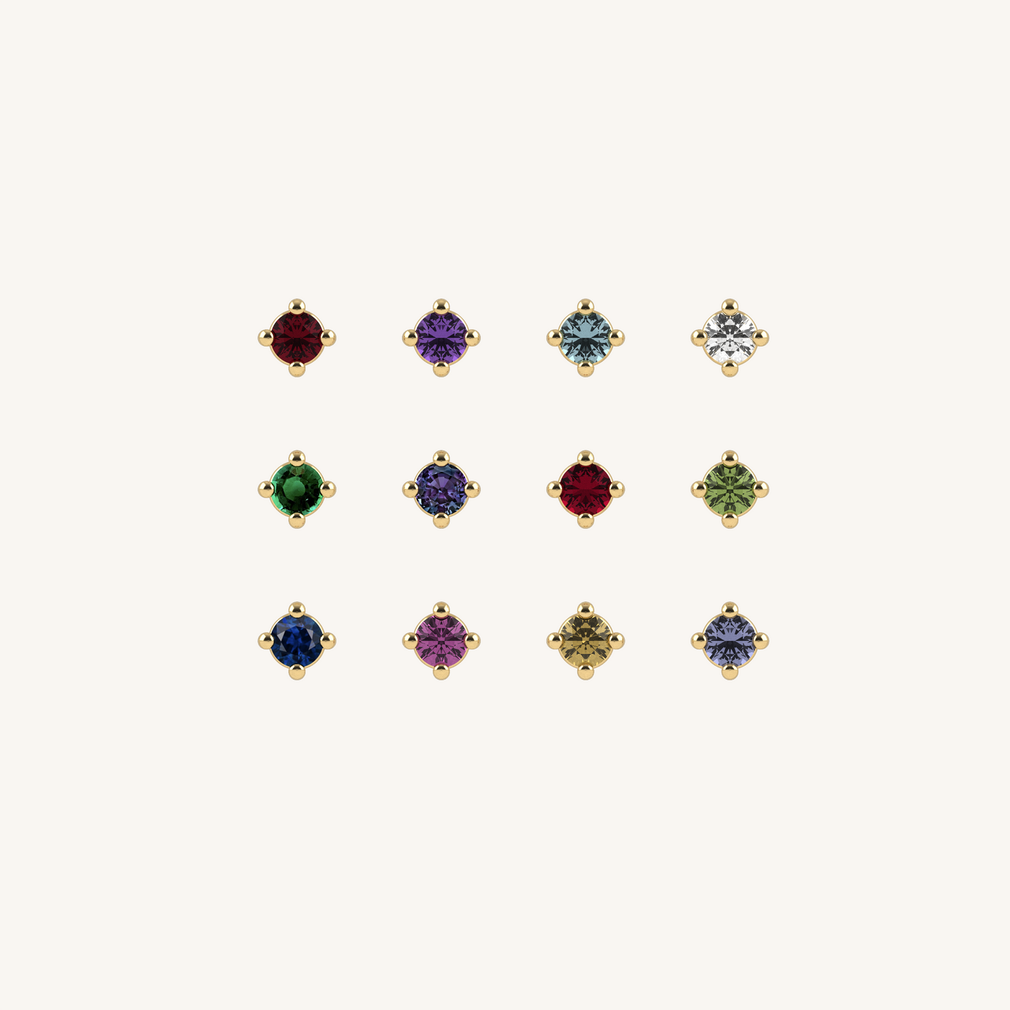 Our Birthstone Suite in order of month