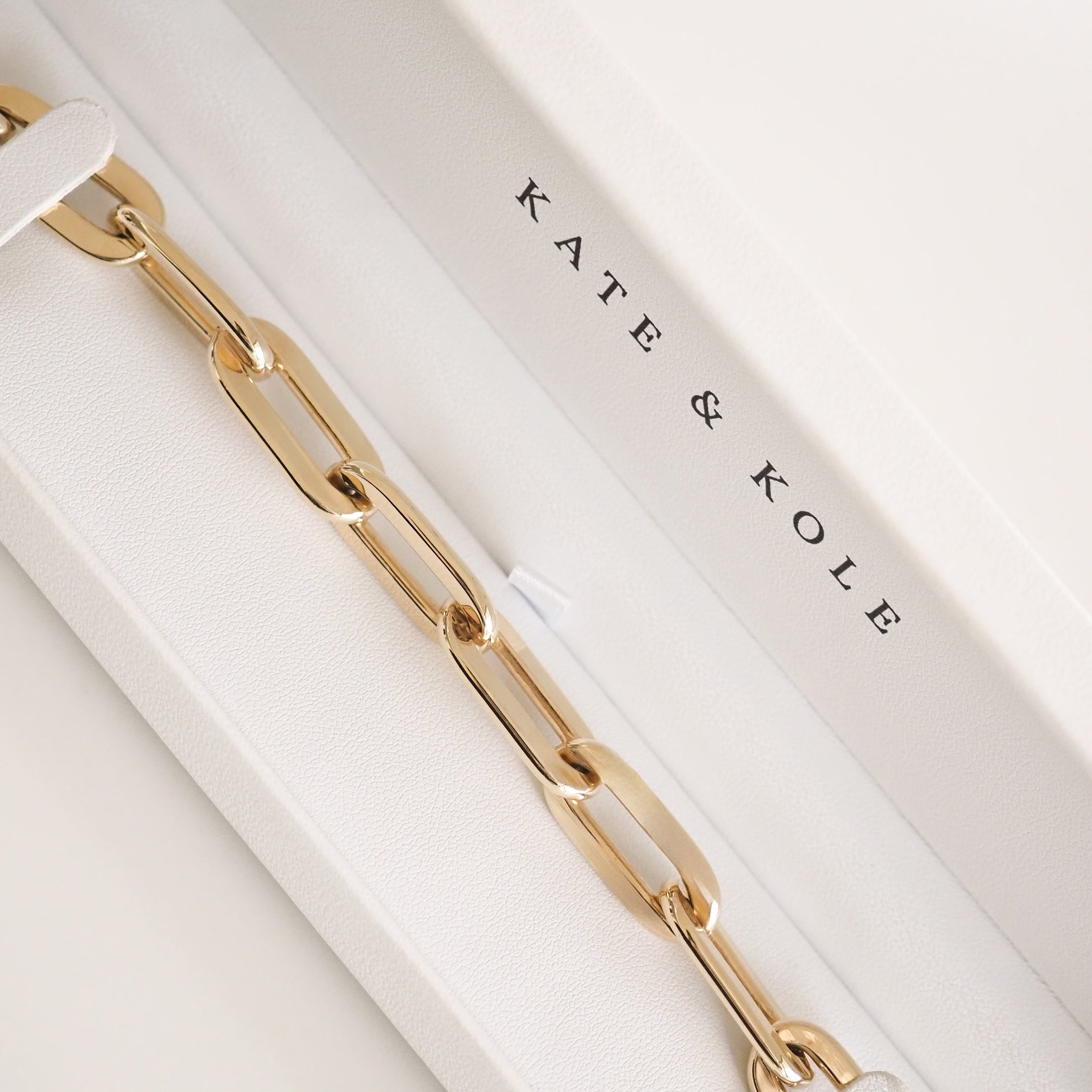 Bold Paper Link Bracelet