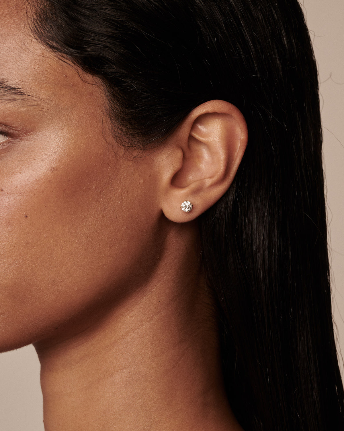 The Clara Studs in 1ct (0.5ct each)