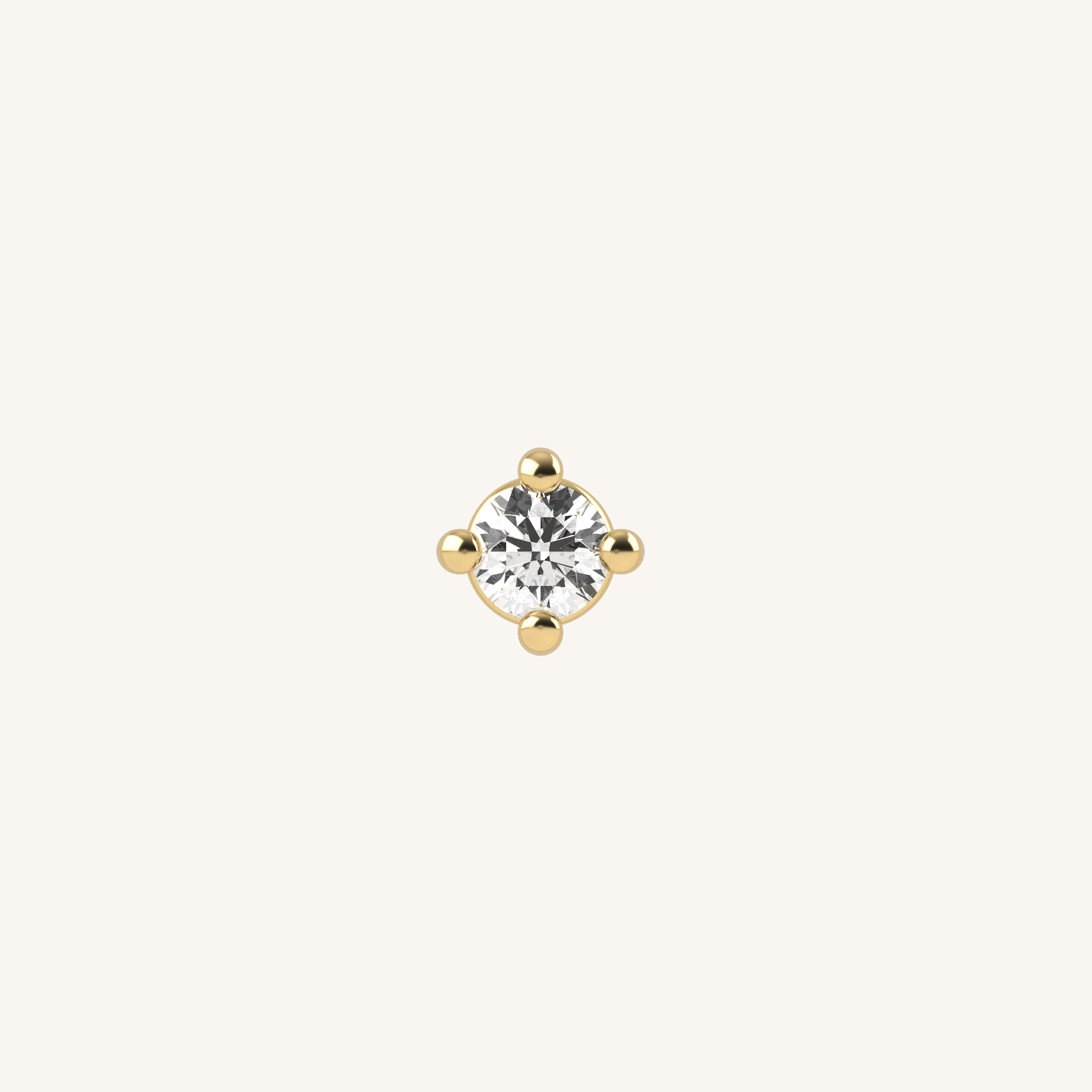 Tiny Birthstone Fixed Charm | Add To Your Piece