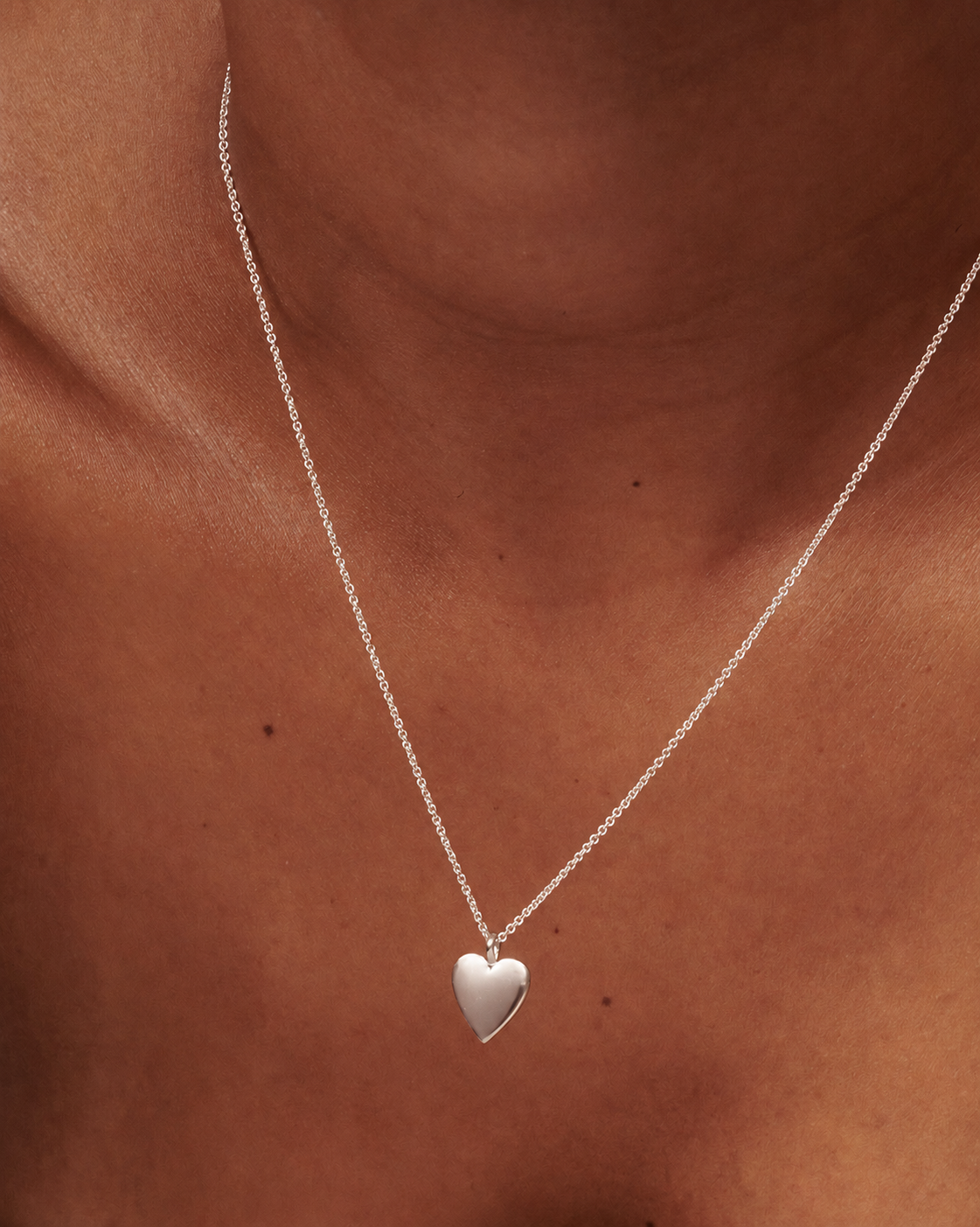 Heart Pendant Necklace | With Optional Engraving