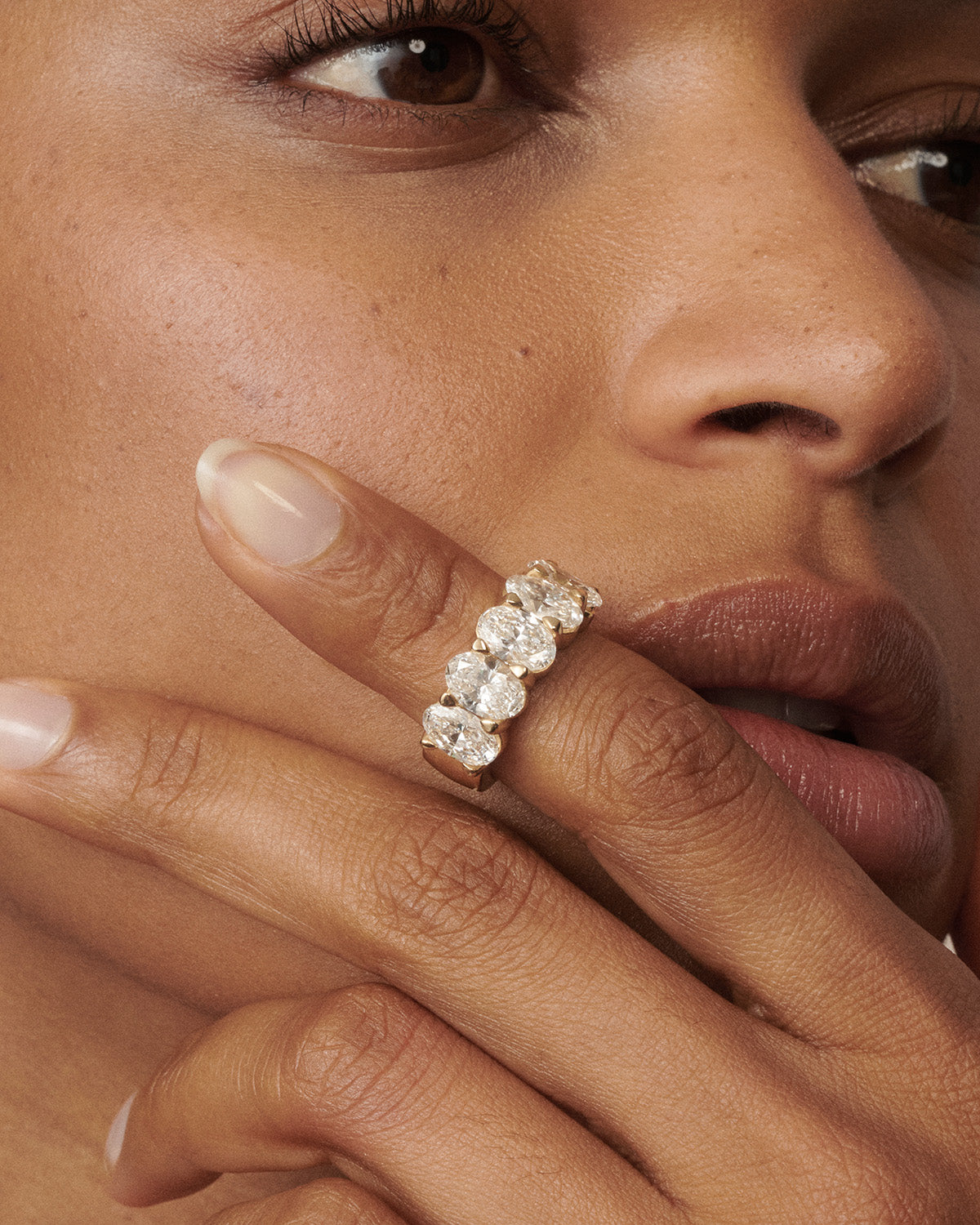 Cera Ring | Oval Lab-Grown Diamond Ring