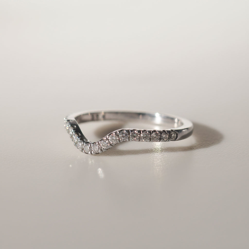 Pia | Archive Pavé Wedding Ring