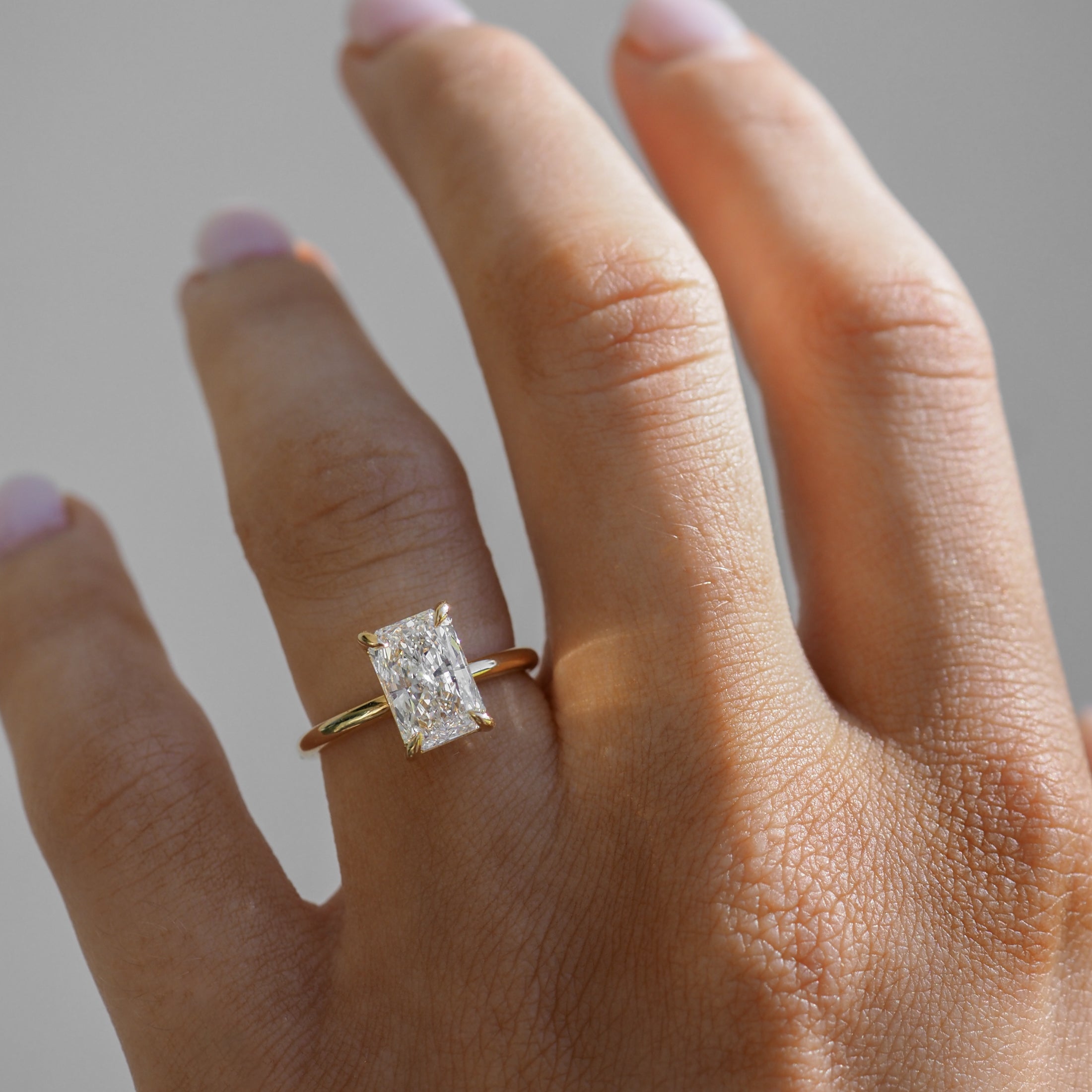 Rhea | 2ct Radiant Lab-Grown Diamond Ring