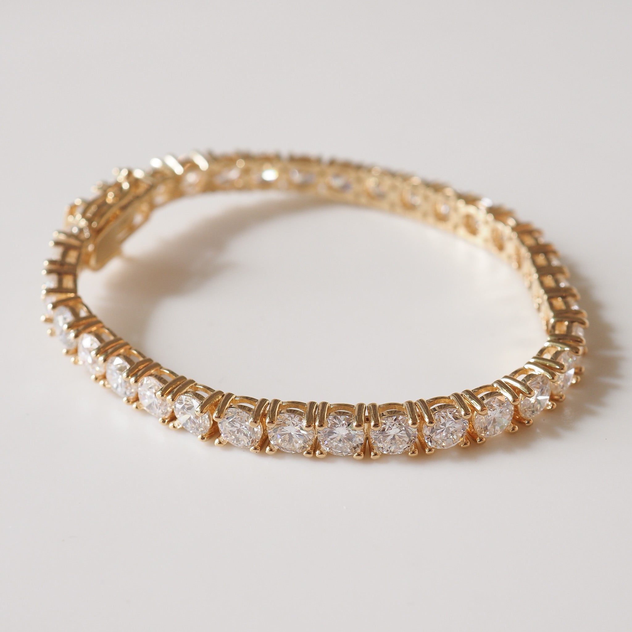 Tennis Bracelet | 14.7ct Round Lab-Grown Diamond Bracelet