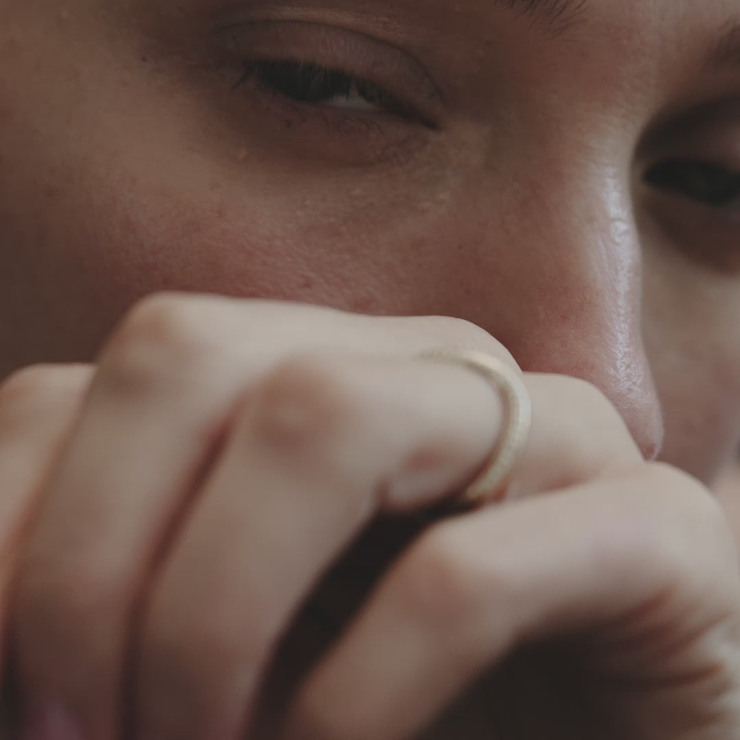 Kate & Kole Diamond Set Riva Band 18ct Yellow Gold