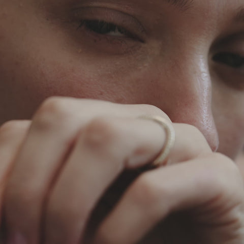 Kate & Kole Diamond Set Riva Band 18ct Yellow Gold